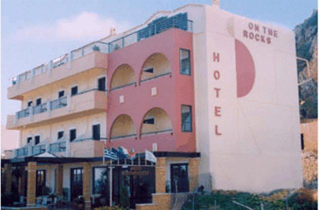 Hotel On The Rocks Paleochora Exterior foto
